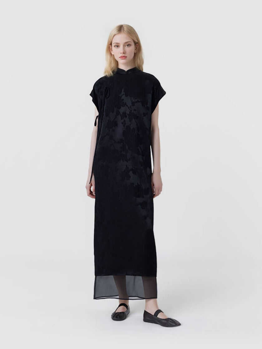 Jacquard_H-Shaped_Cheongsam_Dress_1