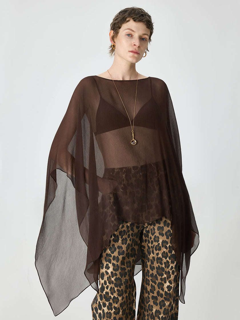 Mesh_See_Through_Irregular_Hem_Silk_Top_2