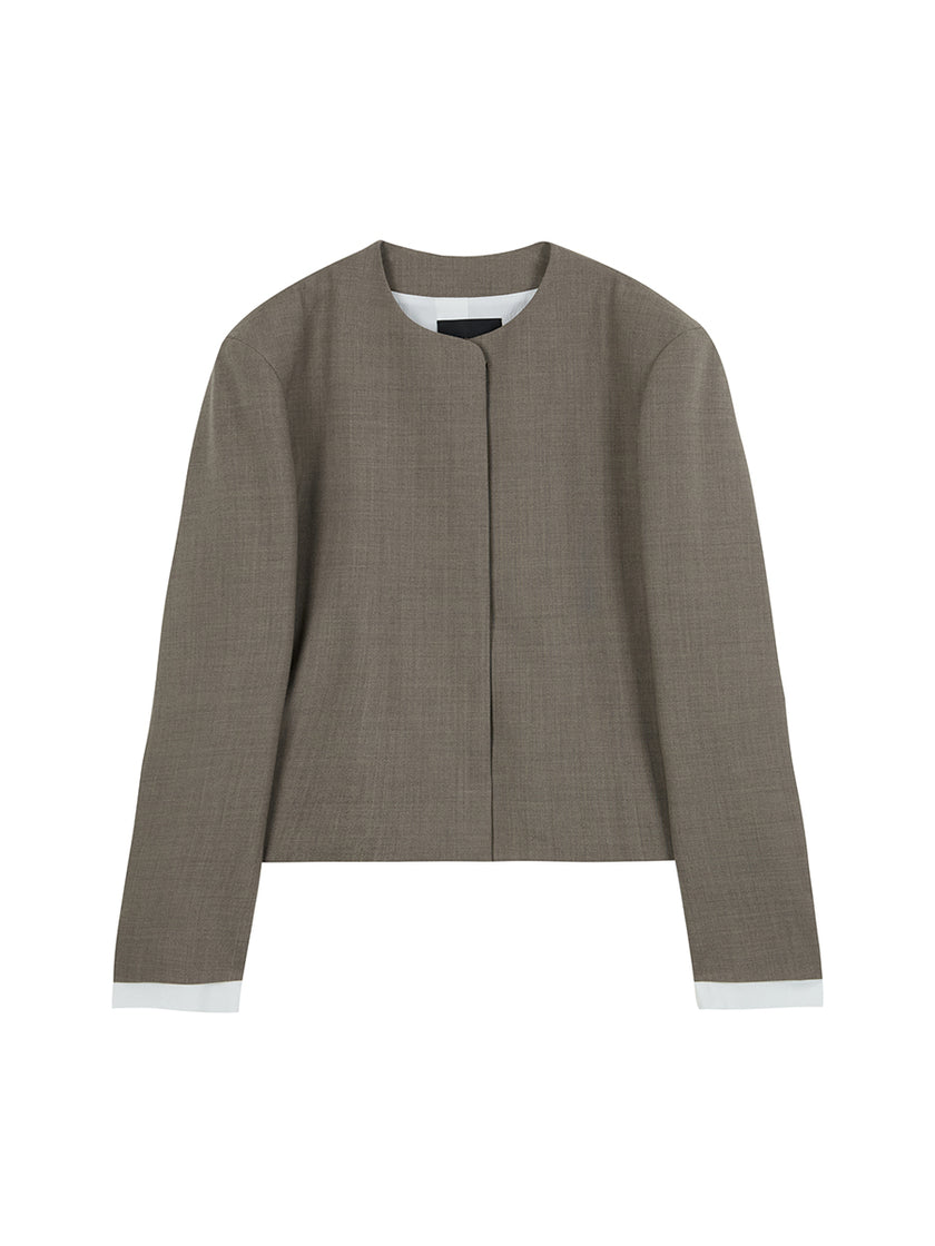 Round_Neck_Contrast_Color_Cuff_Short_Wool_Blazer_7