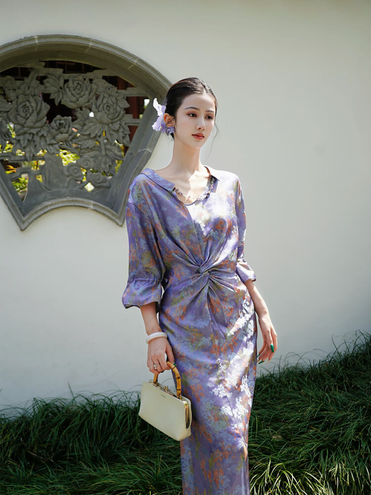 Silk_Embroidered_Twist_Waist-cinching_Maxi_Dress_4