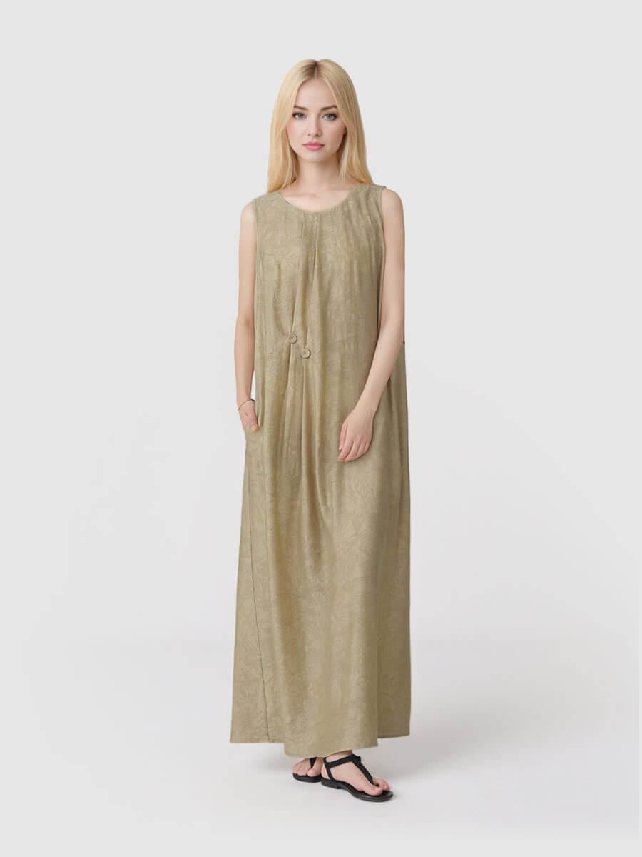 Tencel_Linen_Sleeveless_Hollow_Back_Maxi_Dress_21